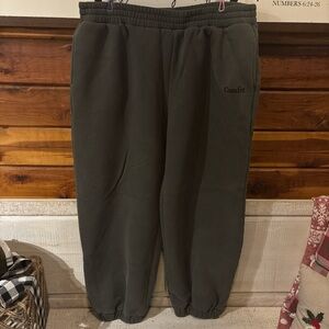 Comfy Dark Green Sweatpants